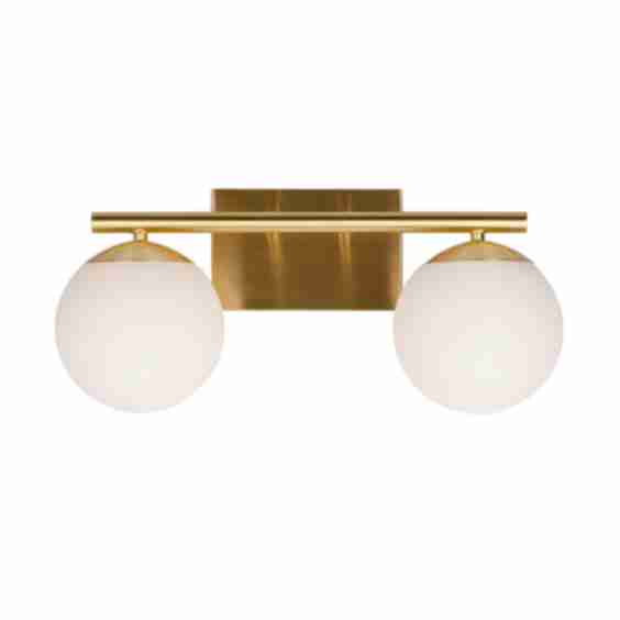 Farrell 2 Wide Bathroom Vanity Light