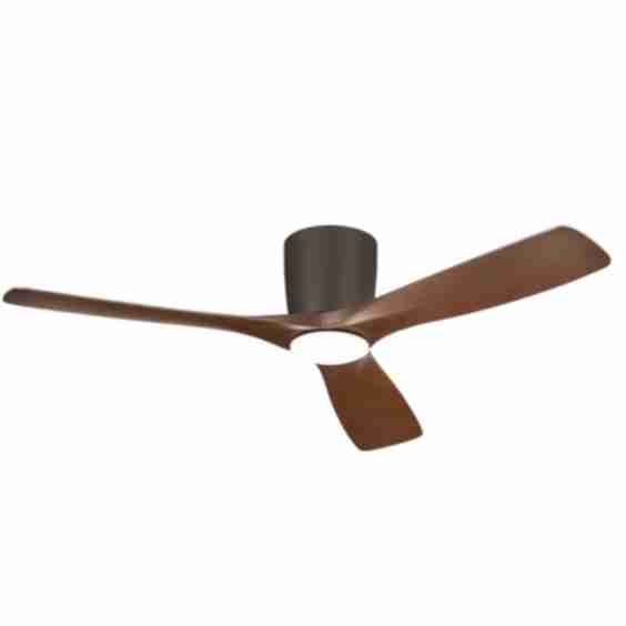 Volos 54" 3 Blade Indoor LED Ceiling Fan with Wall Control