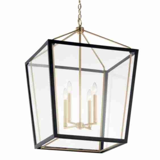 Delvin 4 Light 22" Wide Taper Candle Pendant