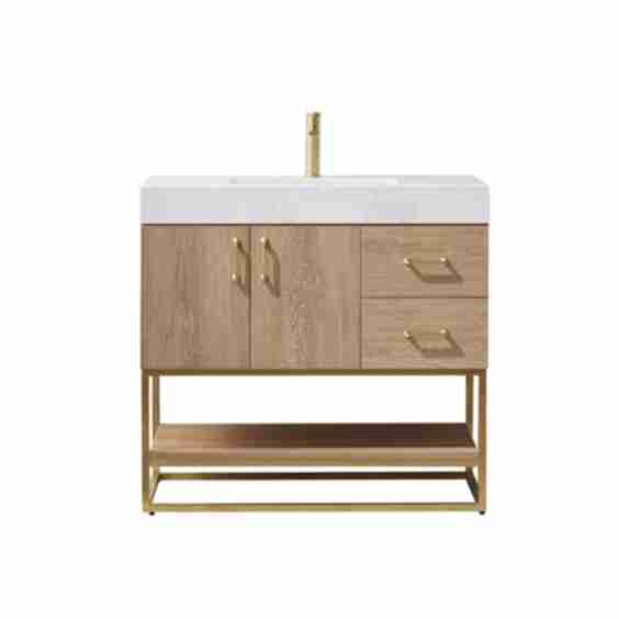 Alistair 36" Free Standing Single Basin Vanity Set