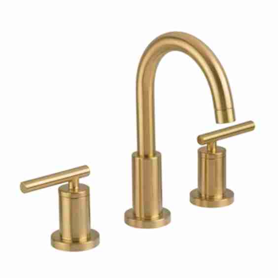 Mia Widespread Bathroom Faucet - Includes Brass Push-Pop Drain Assembly