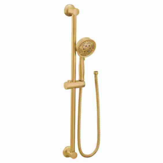  Multi Function Hand Shower with Eco Performance and Slide Bar 3667 Epbg