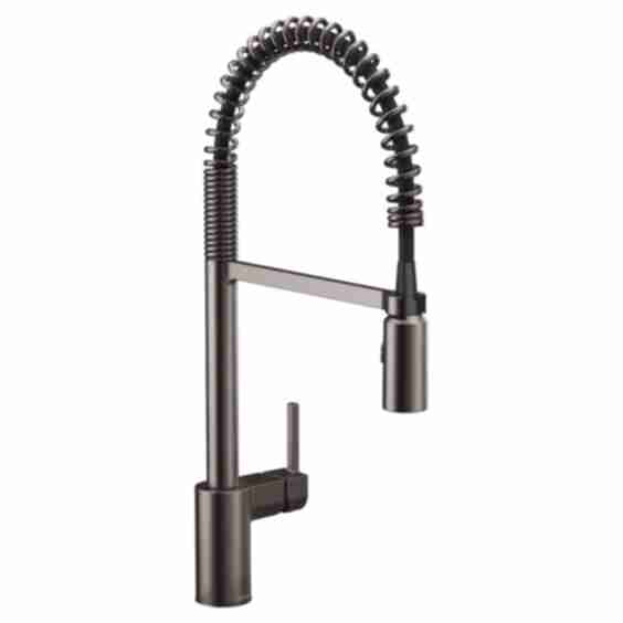 lign 1 5 GPM Single Hole Pre Rinse Pull Down Kitchen Faucet with Power Boost