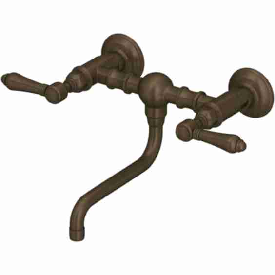 Bathroom Faucet with Metal Lever Handles A 1405 44 Lmtcb 2