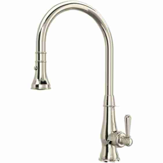 Patrizia 1.8 GPM Single Hole Pull Down Kitchen Faucet