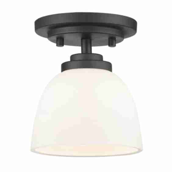 Ashton 6" Wide Semi-Flush Ceiling Fixture