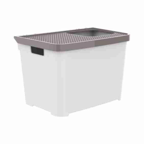 Large Top Entry Cat Litter Box