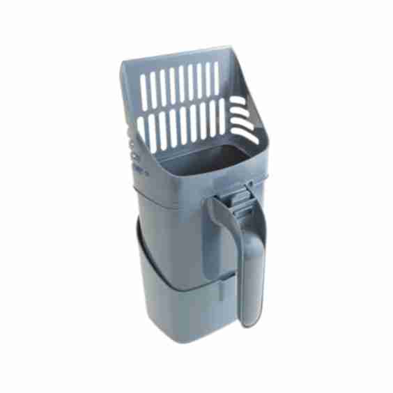 4-in-1 Litter Scoop Waste Bin Caddy