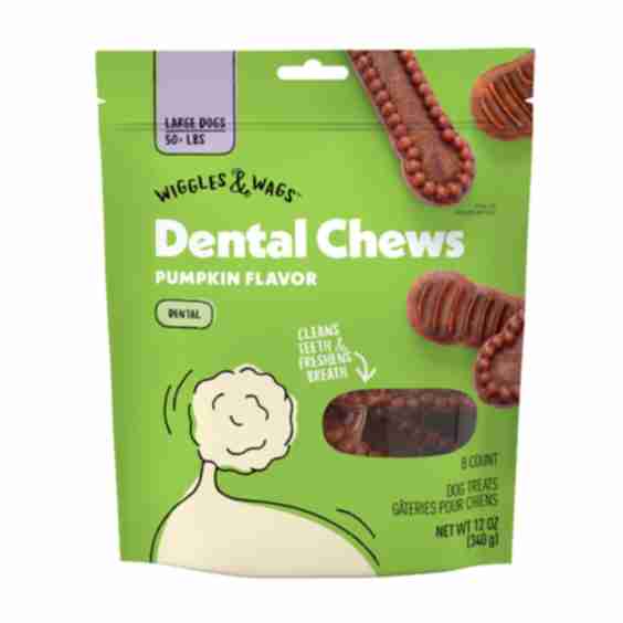 Pumpkin Dental Chews Dog Treats