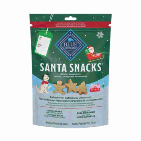 Santa Snack Biscuit Dog Treats 11oz
