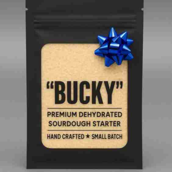 “BUCKY” – Premium Dehydrated Sourdough Starter