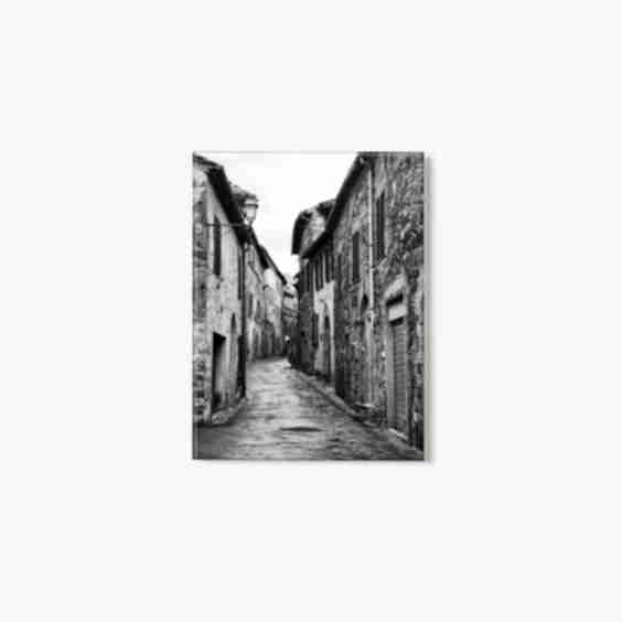 Montalcino In Monochrome Portrait 