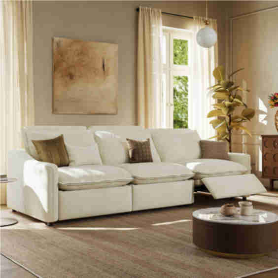 Ergopals-Power Reclining Loveseat Power Sofa