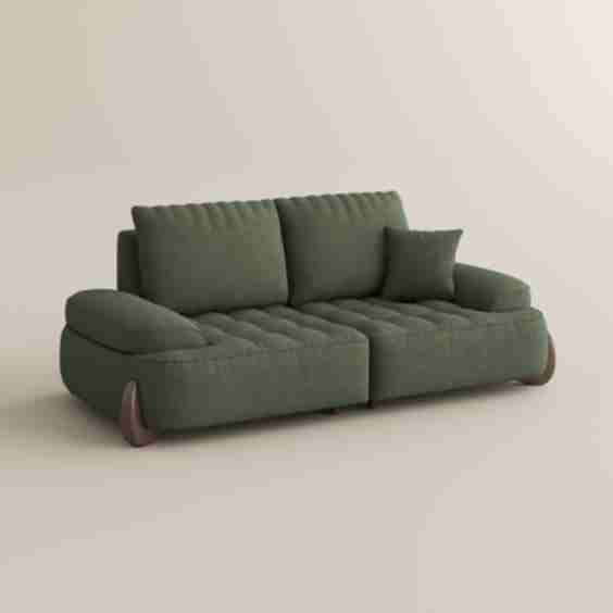 Modern Pet-Friendly Fabric Sofa