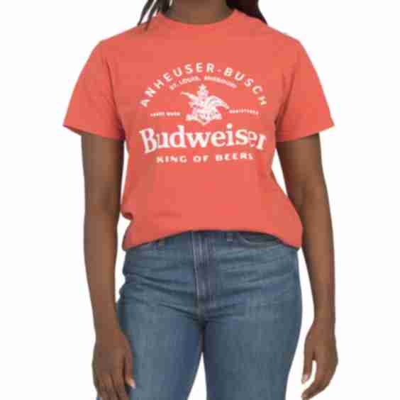 Made in USA Budweiser King of Beers Tee