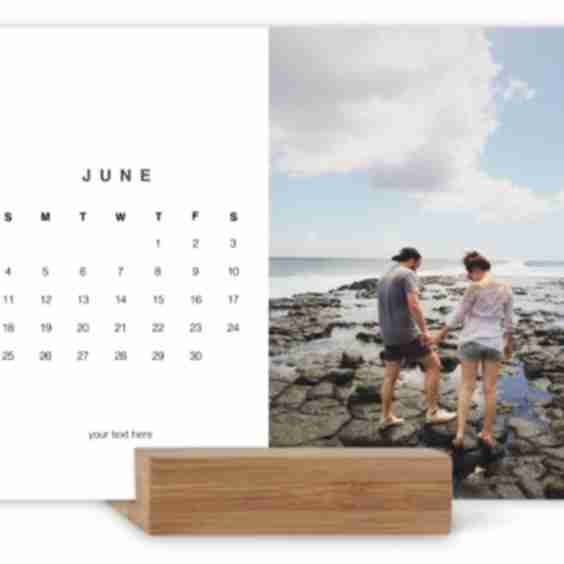 Photo Gallery Landscape Easel Calendar