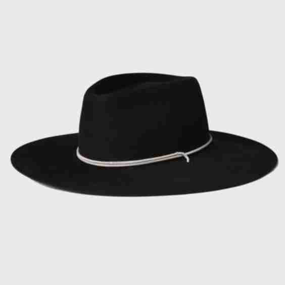 Montana Fedora Hat With Neck Tie