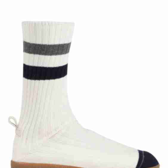 Varsity Strolls Mens Sock Shoe