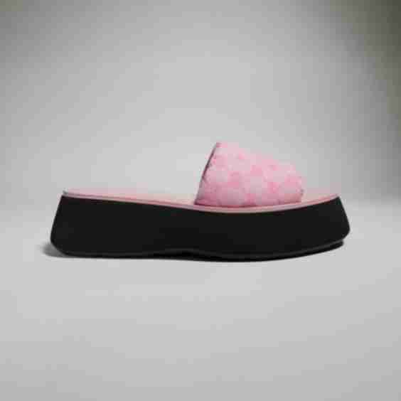 Platform Slide Sandal