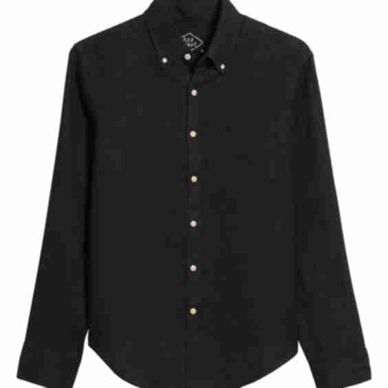 Playa Linen Button-Down Shirt