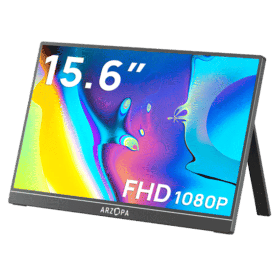 A1 15.6” FHD lightweight Travel Monitor With USB-C & HDMI
