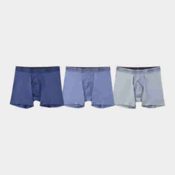 Quick Dry Action Blend Boxer Briefs (3-Pack)