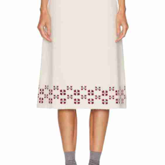 Winter Fair Isle Skirt