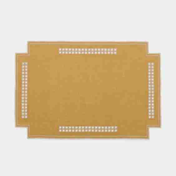 Eva Embroidered Linen Placemats (Set of 4)
