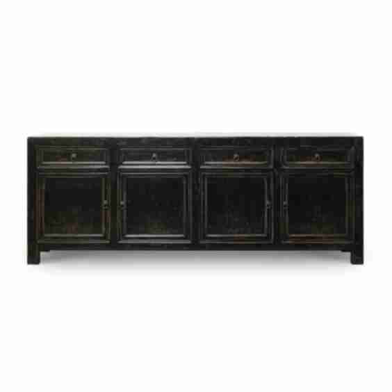 Four Drawers Sideboard 93x18x35H