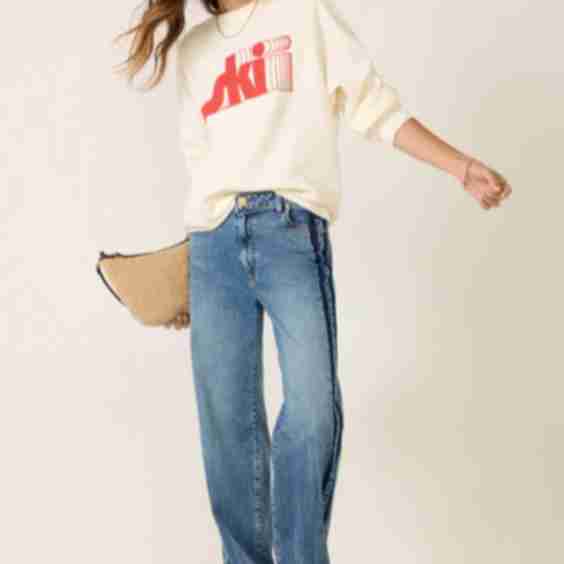 Ski Fleece Crew Sweatshirt