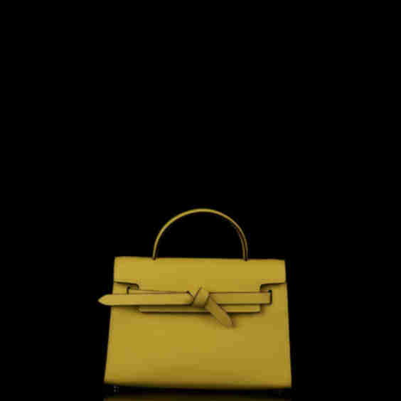 Natalia S Grained Calfskin Bag