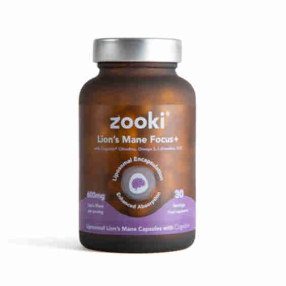 Lion's Mane Focus+ Liposomal Capsules