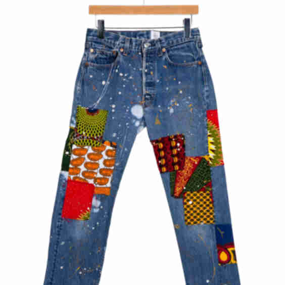 Mid-Rise Straight Leg Jeans