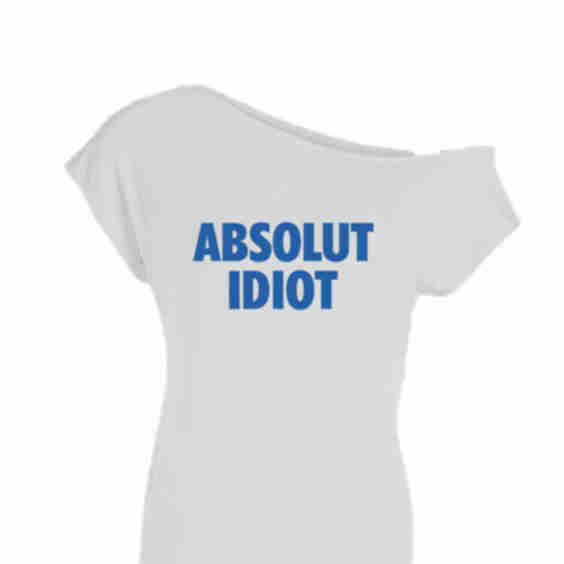 Absolut Idiot Tee