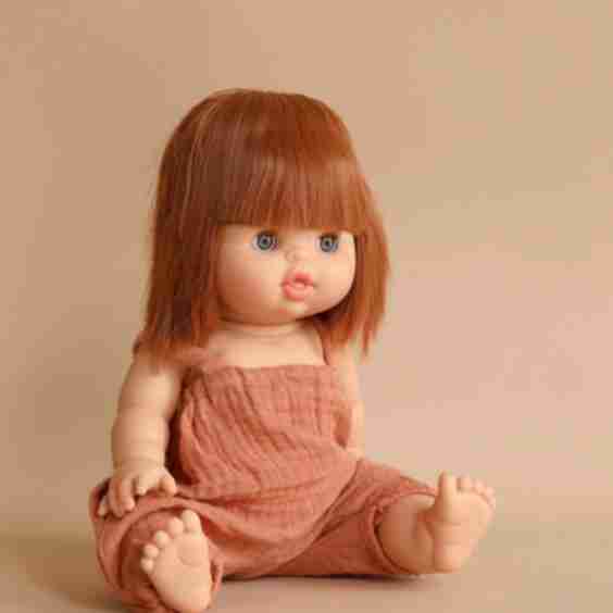 Baby Doll With Sleeping Eyes (13")-Capucine 