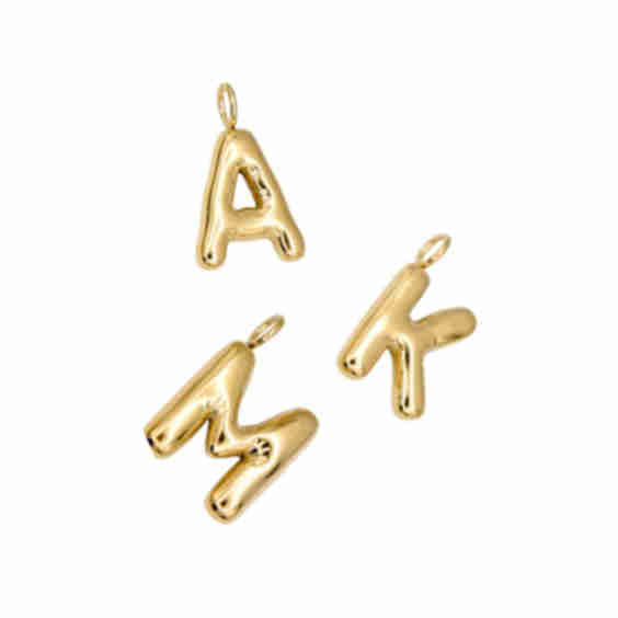 Farrah B Bubble Initial Charm