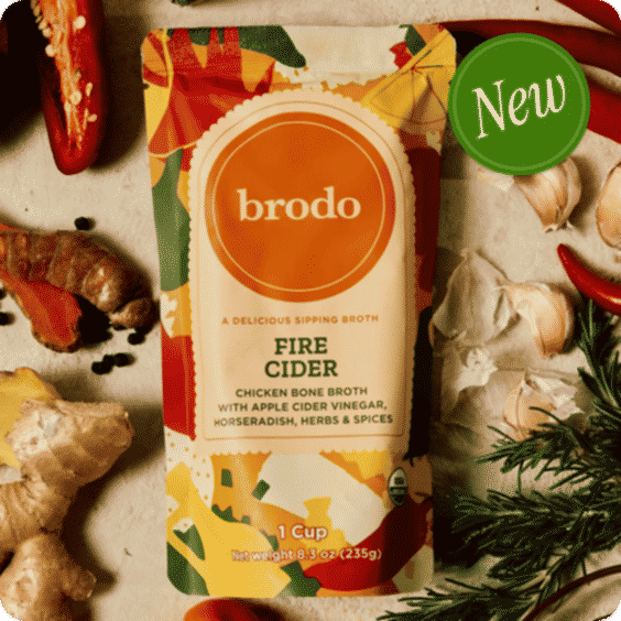 Fire Cider Bone Broth 6x 1 Cup