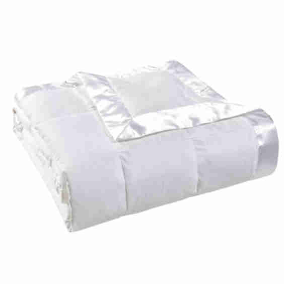 Light Warmth Cotton Blend Down Blanket