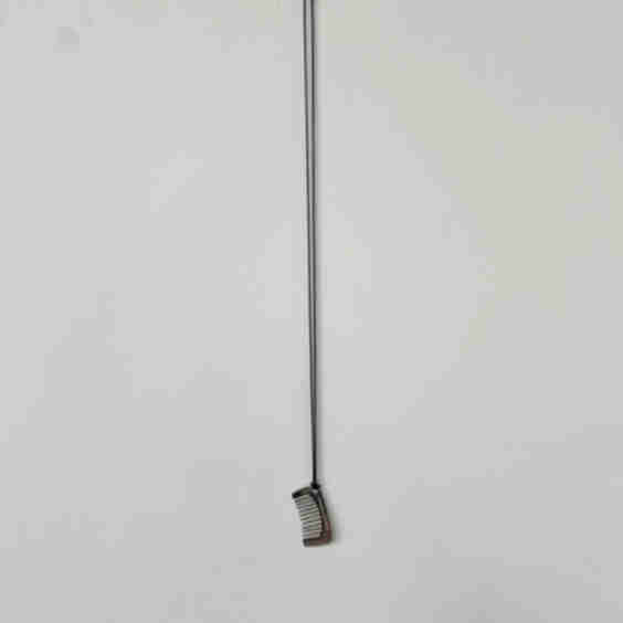 Silver Comb Necklace on Leather Cord