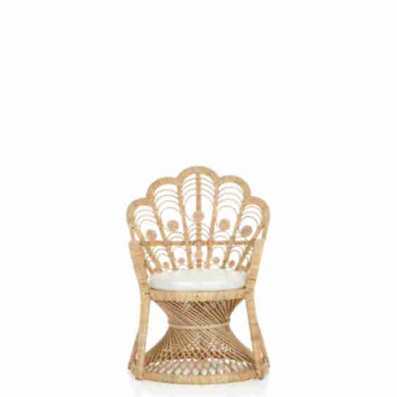 Luna Rattan Accent Chair