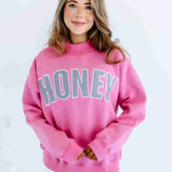 Honey Mockneck Sweatshirt