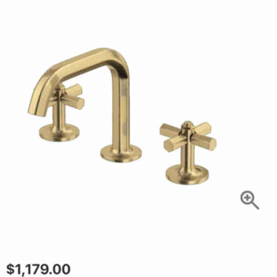 Modelle 1.2 GPM Widespread Bathroom Faucet