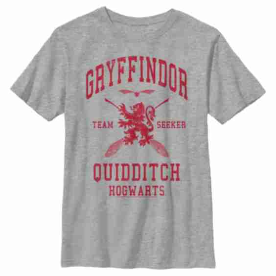 Harry Potter Gryffindor Quidditch Team Seeker  T-Shirt