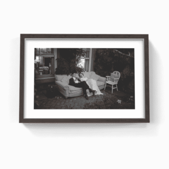 Couple at Party 24 x 16 inches