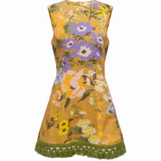 Mathilda Linen Mini Dress