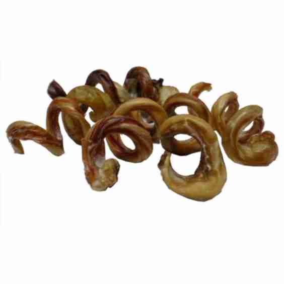 Curly Bully Sticks 4 6 Dog Treats