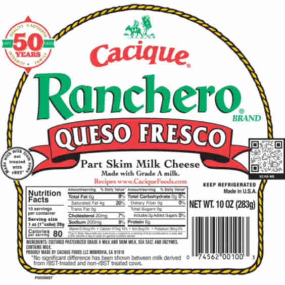 Ranchero Queso Fresco Cheese