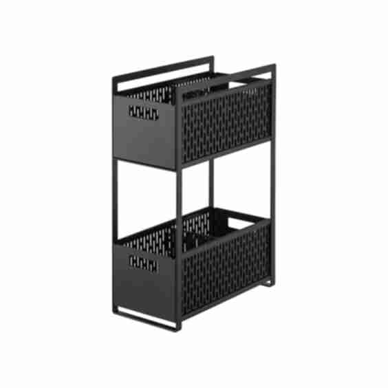 Two Tier Cabinet Storage Basket