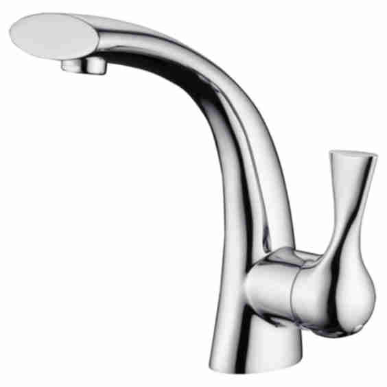 Twist Single-Hole Bathroom Faucet with Drain Assembly UF35110