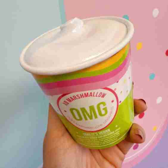Vegan Cotton Candy OMG (Ooey Marshmallow Goodness)